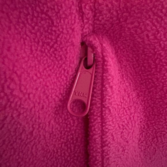 Girls Pink Columbia Fleece Jacket - Picture 9 of 10